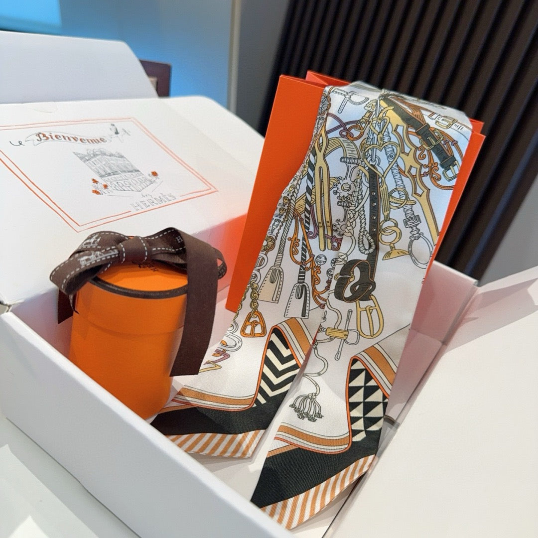 Saddle bouquet silk ribbon