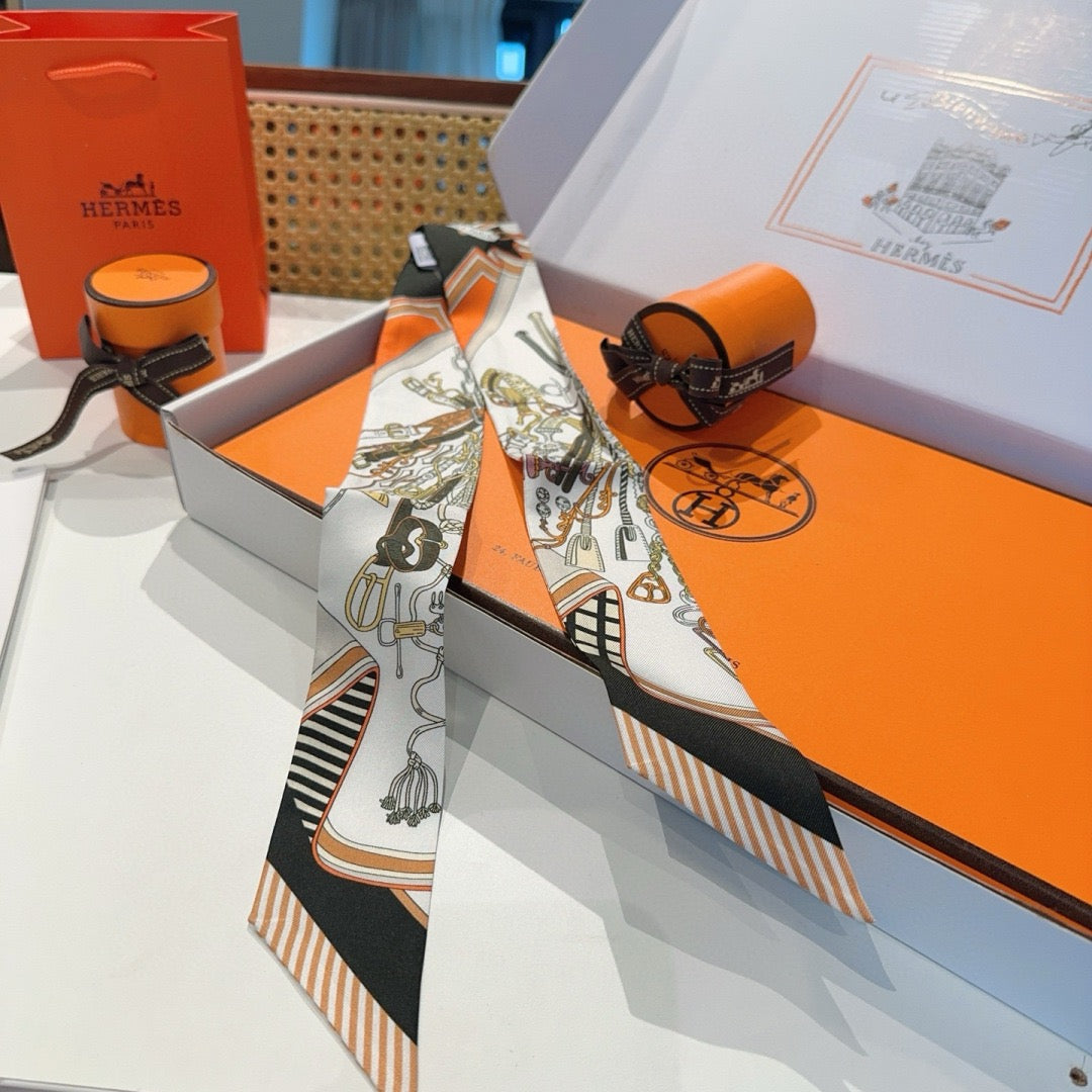 Saddle bouquet silk ribbon