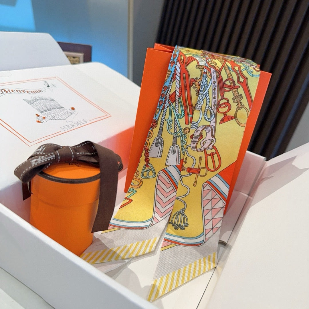 Saddle bouquet silk ribbon