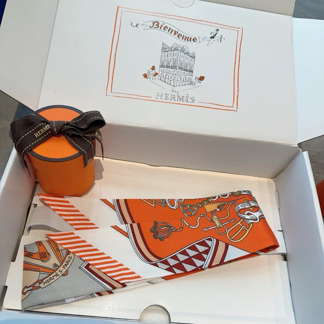 Saddle bouquet silk ribbon