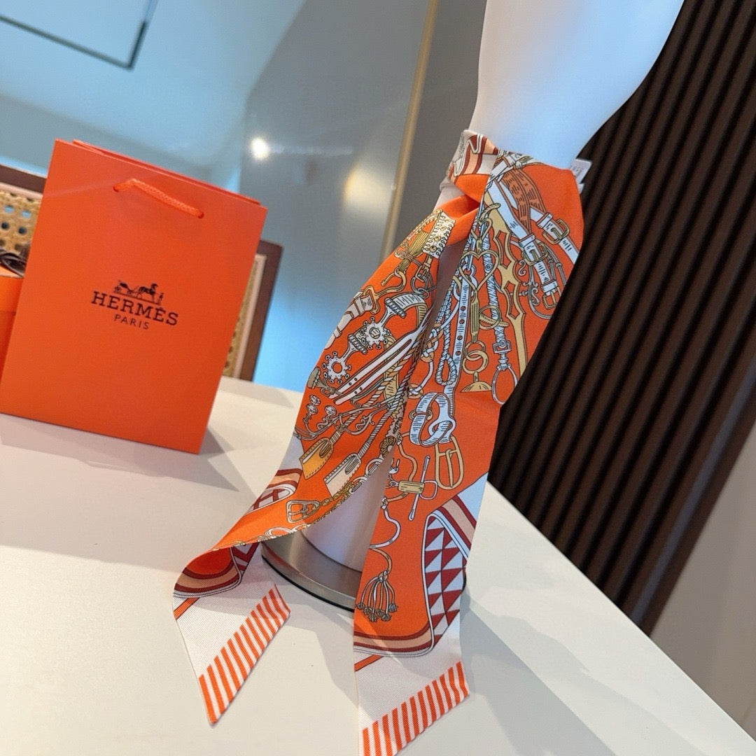 Saddle bouquet silk ribbon