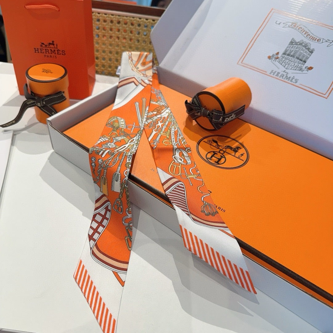 Saddle bouquet silk ribbon