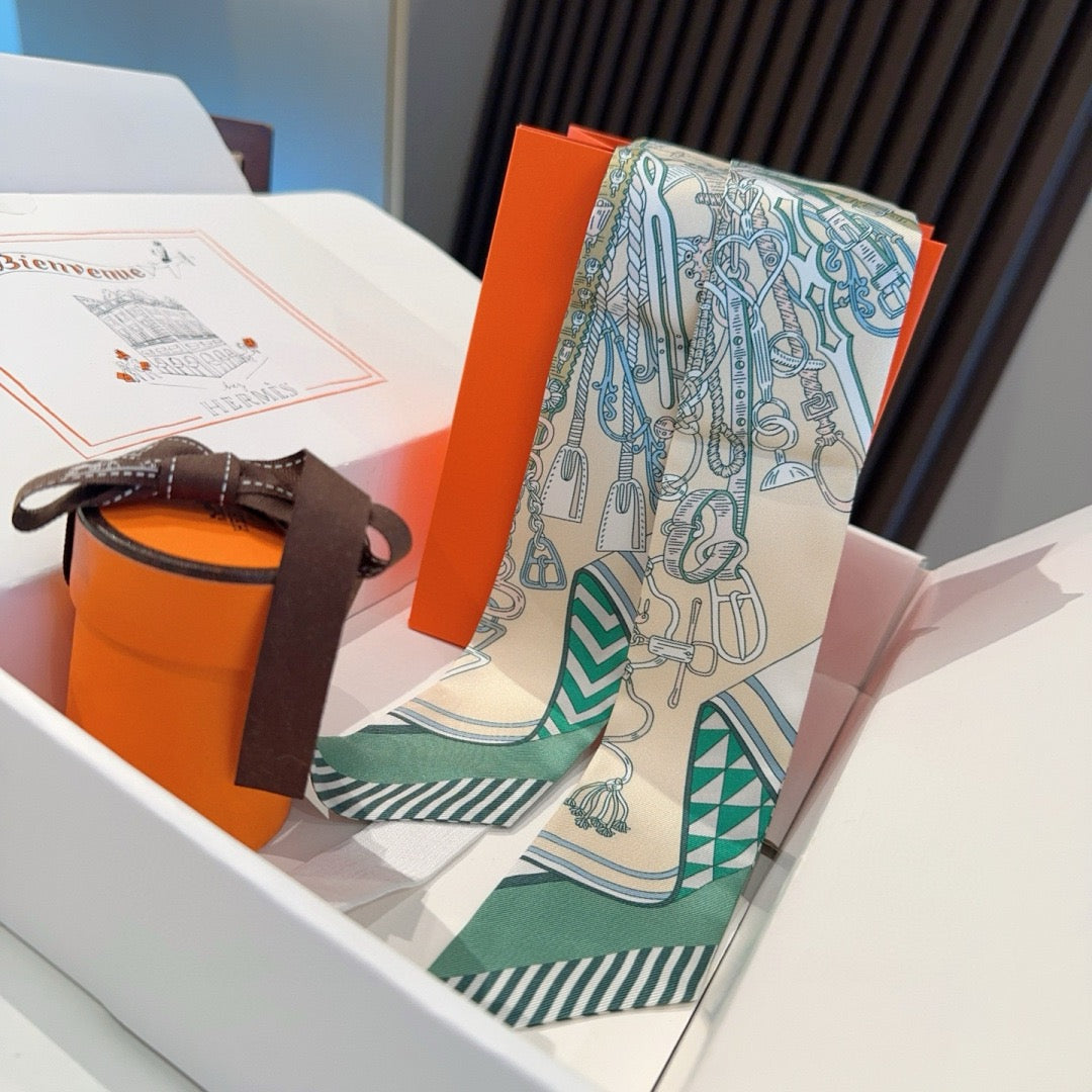 Saddle bouquet silk ribbon