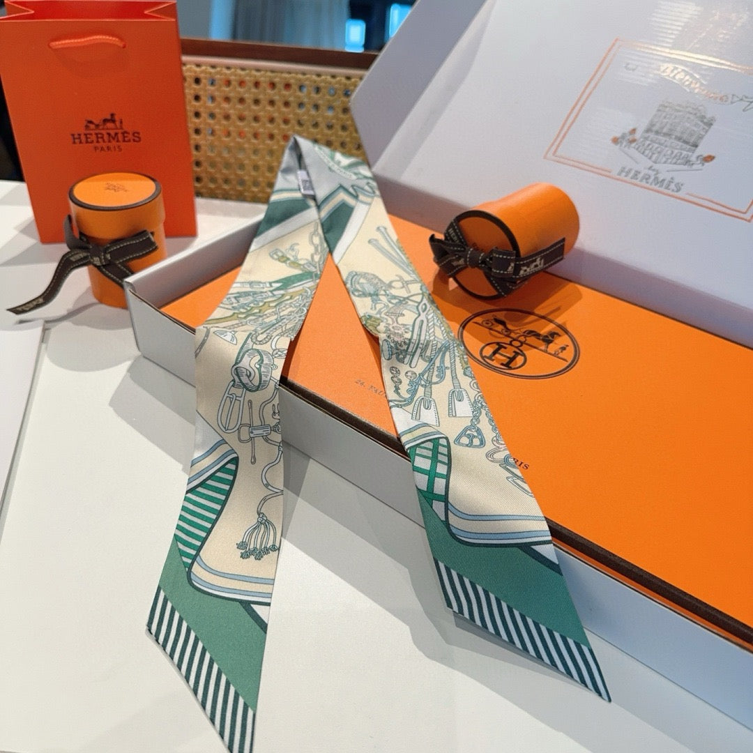 Saddle bouquet silk ribbon