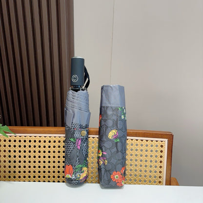 Summer new fully automatic folding umbrella for sunny weather