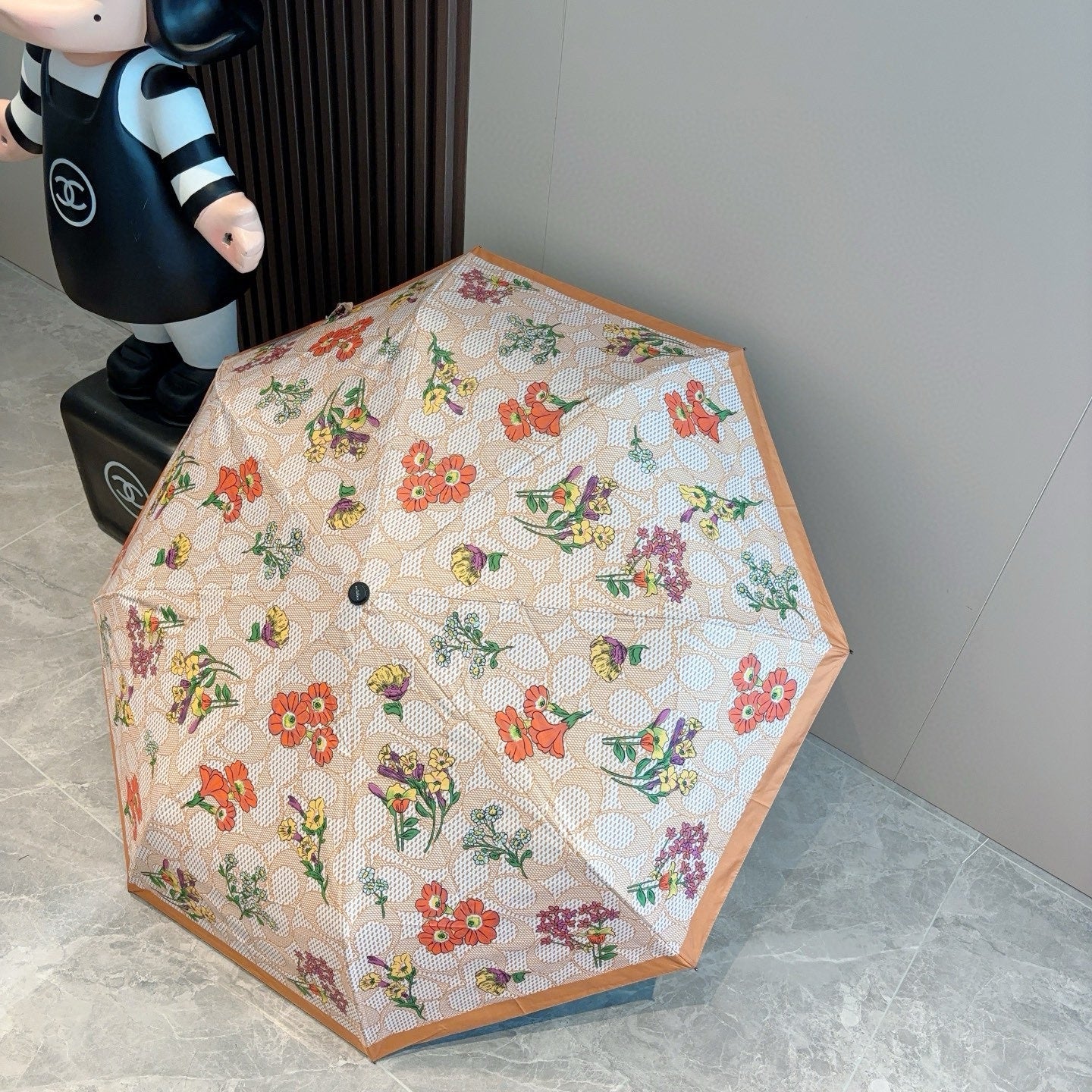 Summer new fully automatic folding umbrella for sunny weather