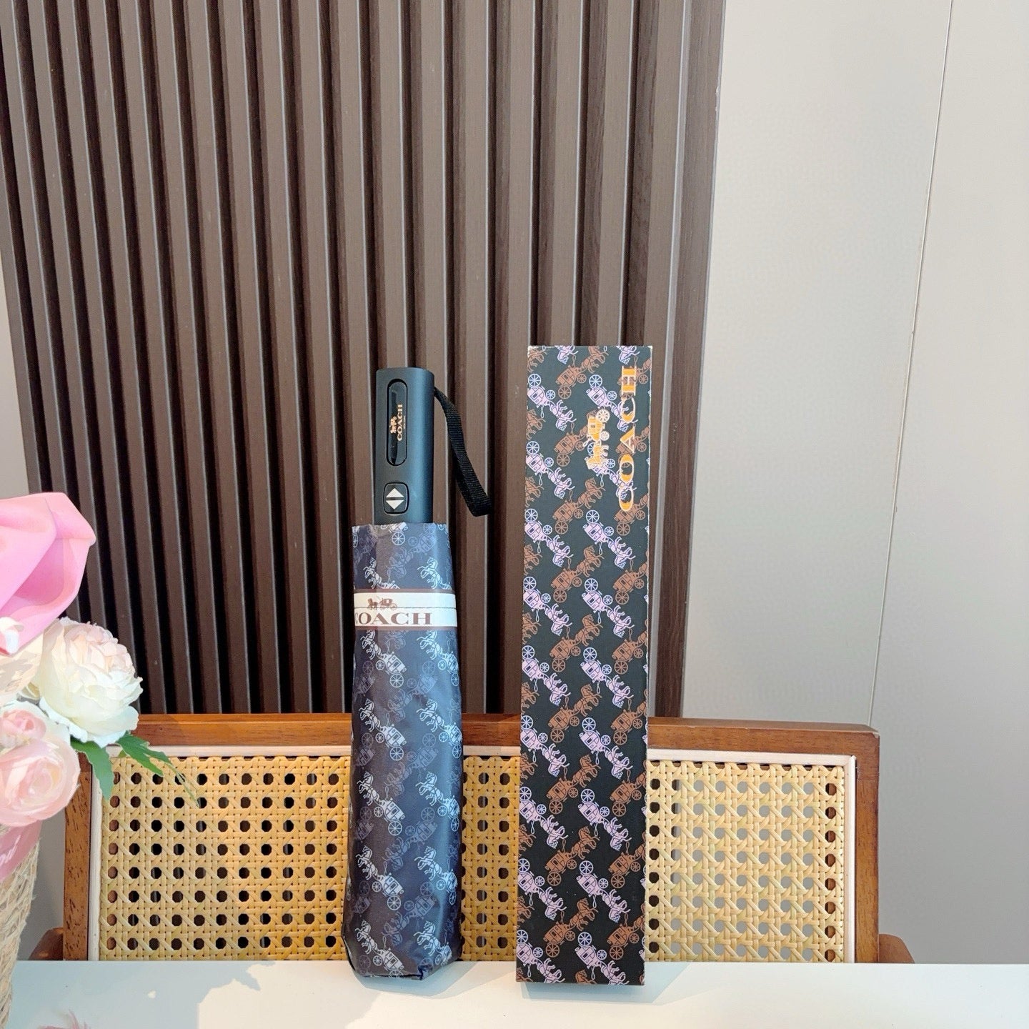 Summer new fully automatic folding umbrella for sunny weather