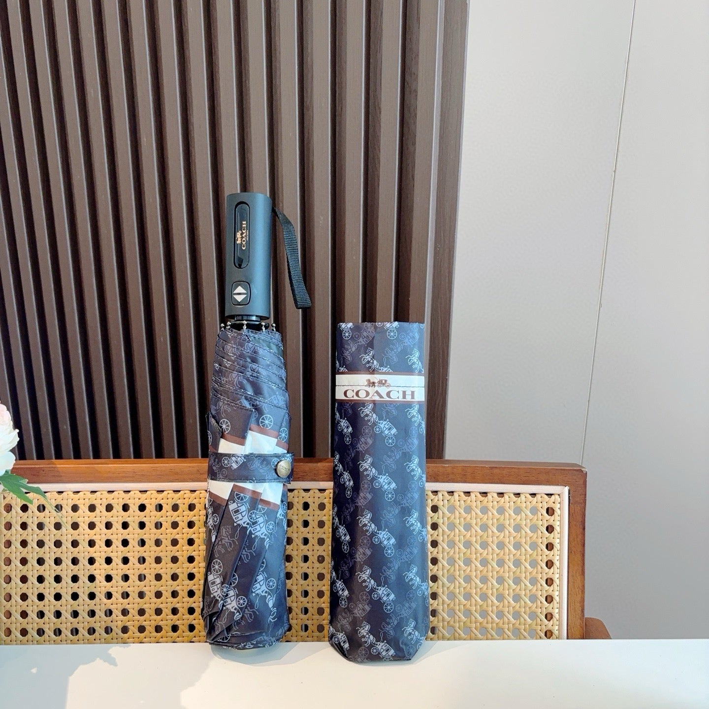 Summer new fully automatic folding umbrella for sunny weather