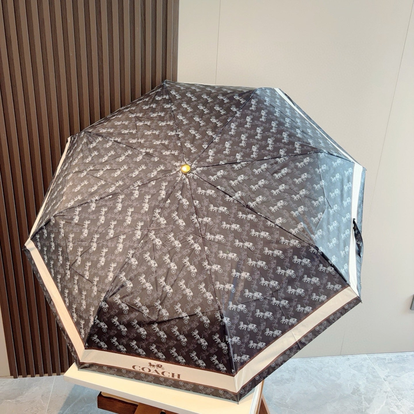 Summer new fully automatic folding umbrella for sunny weather