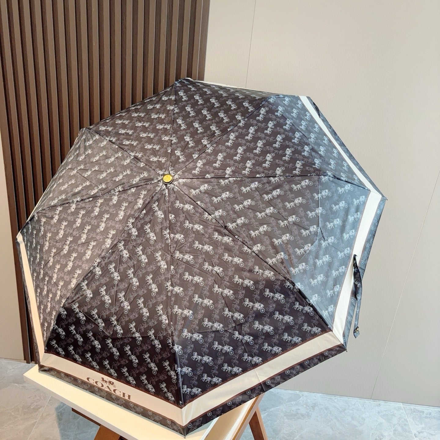 Summer new fully automatic folding umbrella for sunny weather