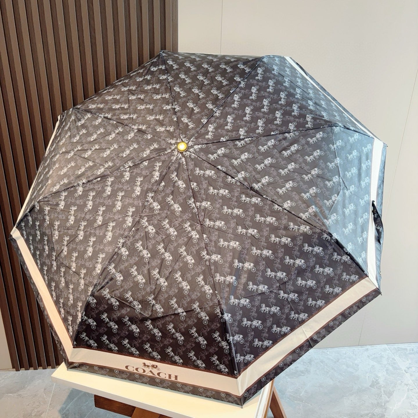 Summer new fully automatic folding umbrella for sunny weather