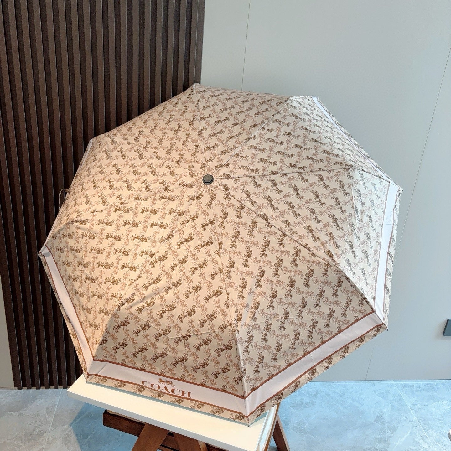 Summer new fully automatic folding umbrella for sunny weather