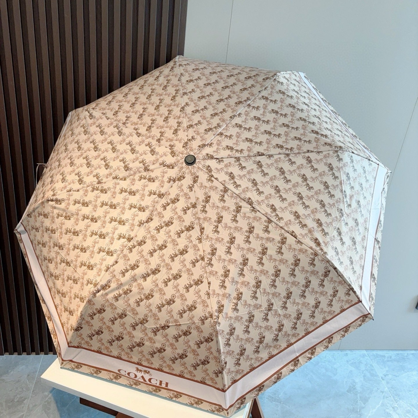 Summer new fully automatic folding umbrella for sunny weather