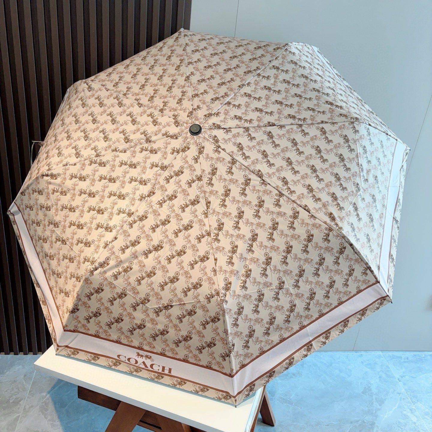 Summer new fully automatic folding umbrella for sunny weather