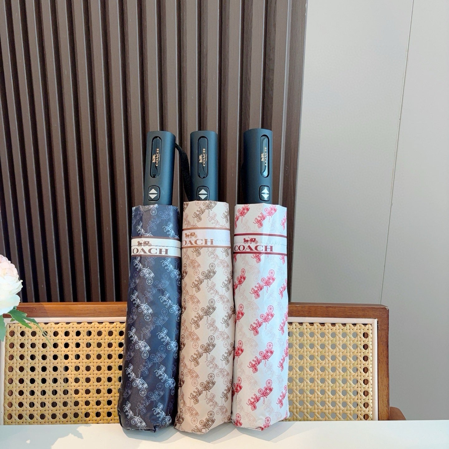 Summer new fully automatic folding umbrella for sunny weather