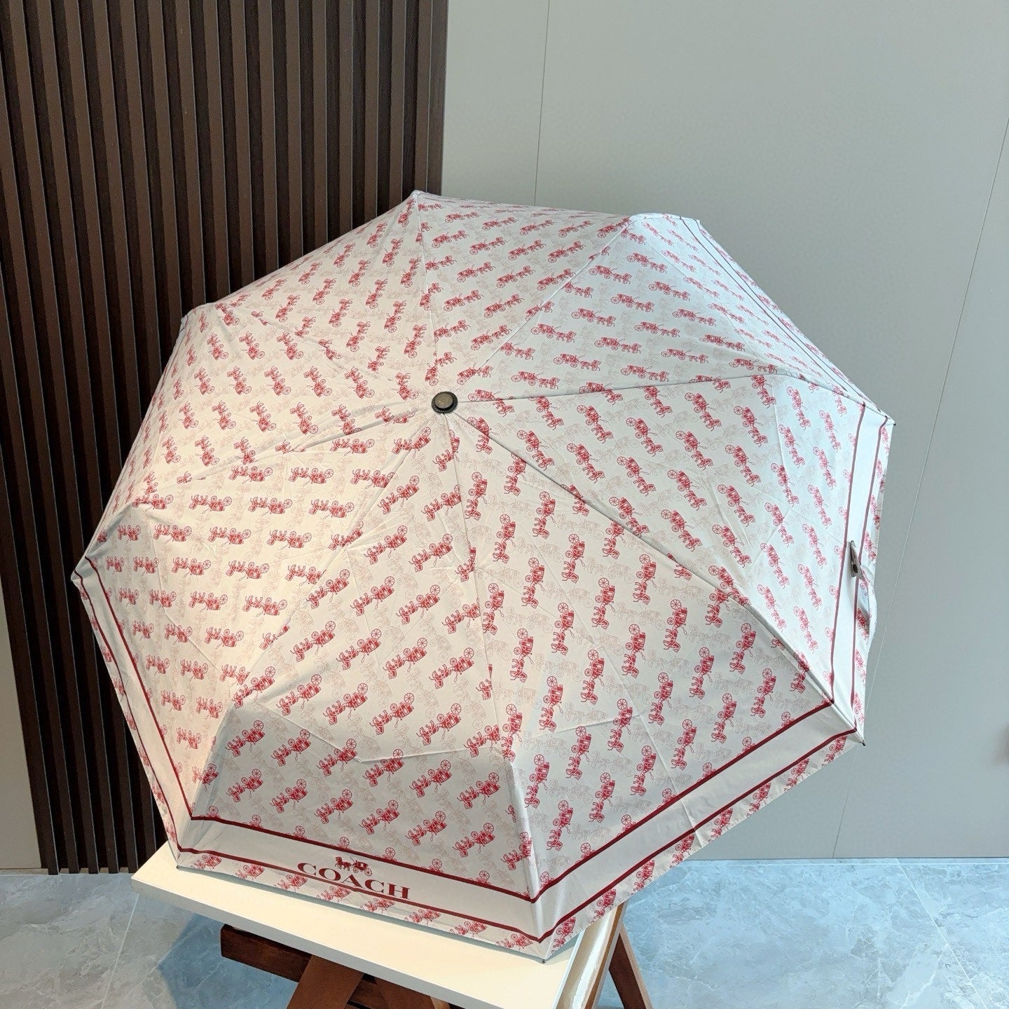Summer new fully automatic folding umbrella for sunny weather