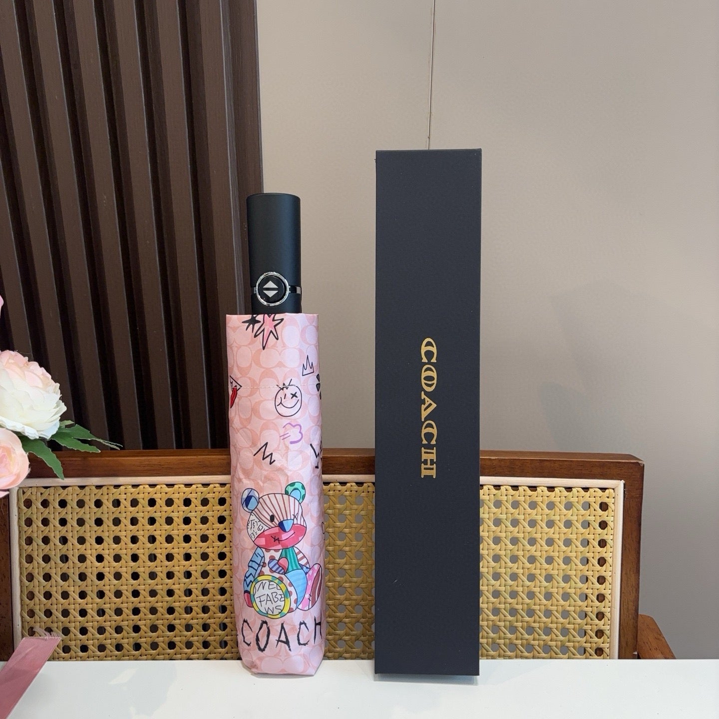 Summer new fully automatic folding umbrella for sunny weather