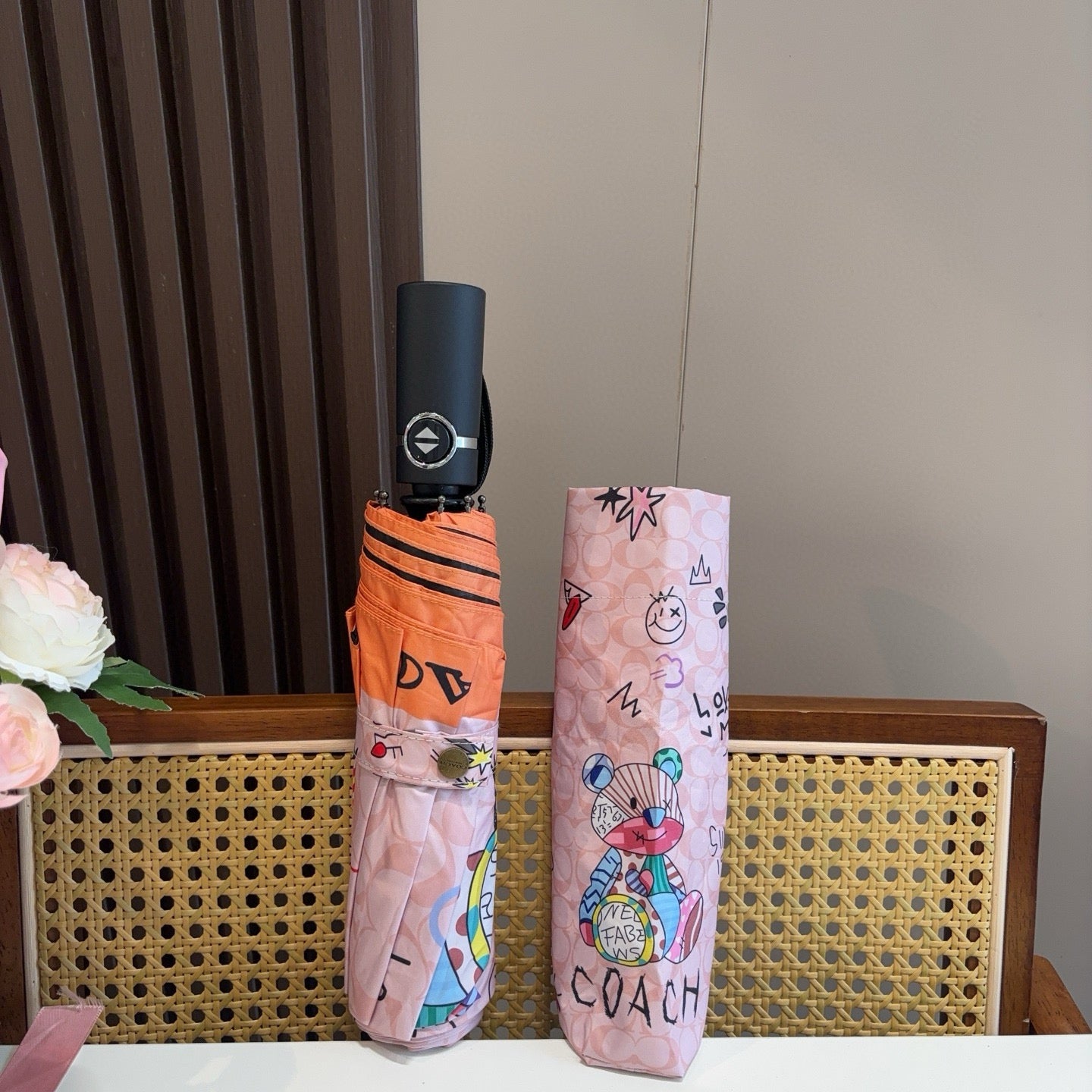 Summer new fully automatic folding umbrella for sunny weather