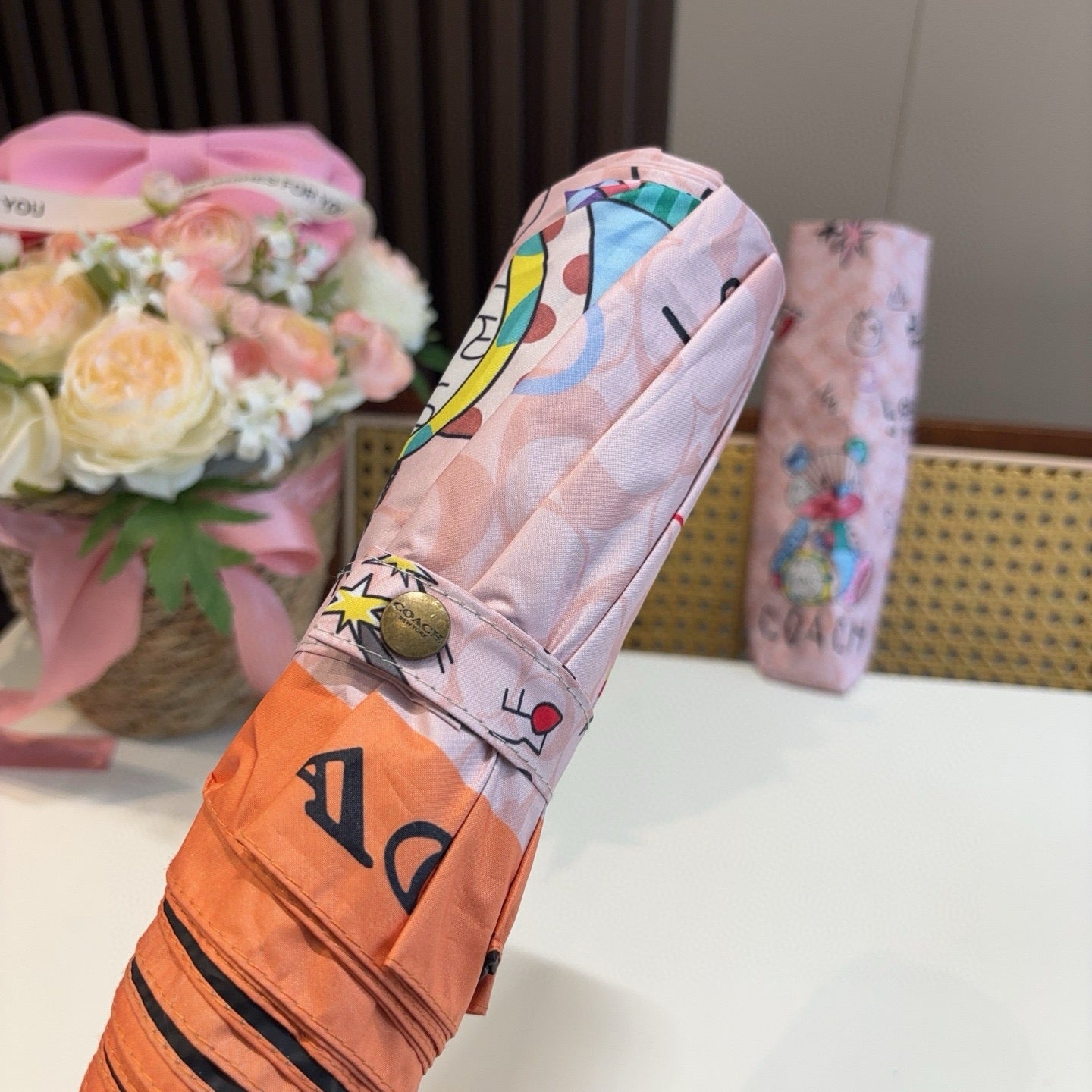 Summer new fully automatic folding umbrella for sunny weather