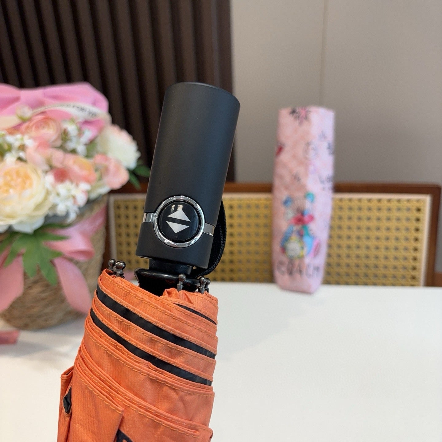 Summer new fully automatic folding umbrella for sunny weather