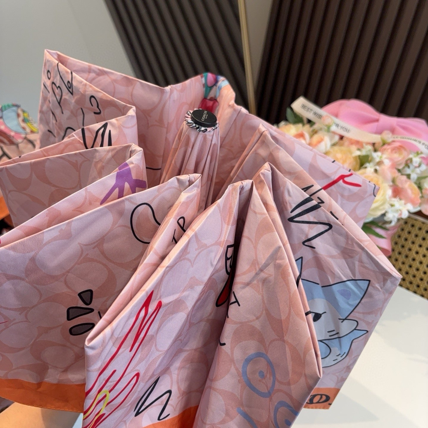 Summer new fully automatic folding umbrella for sunny weather