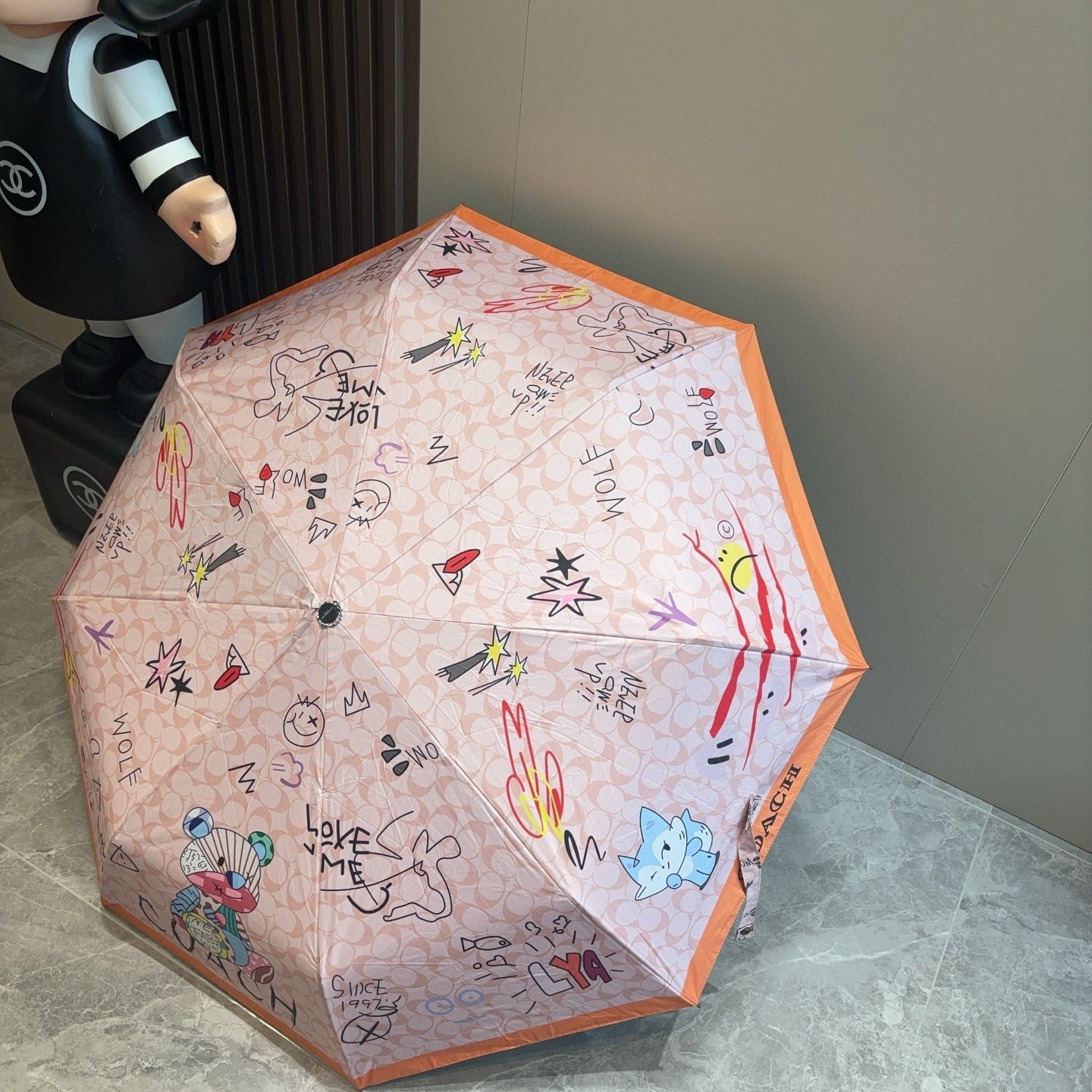 Summer new fully automatic folding umbrella for sunny weather