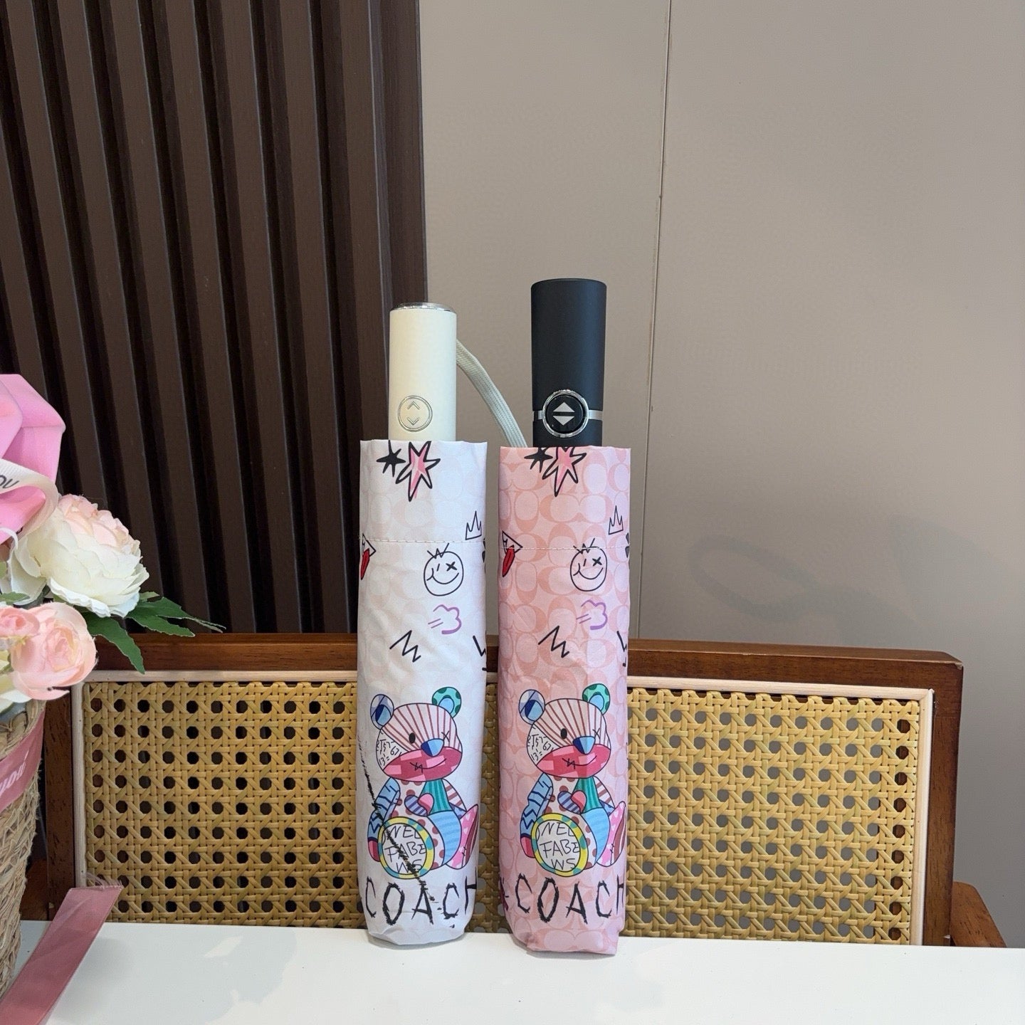 Summer new fully automatic folding umbrella for sunny weather