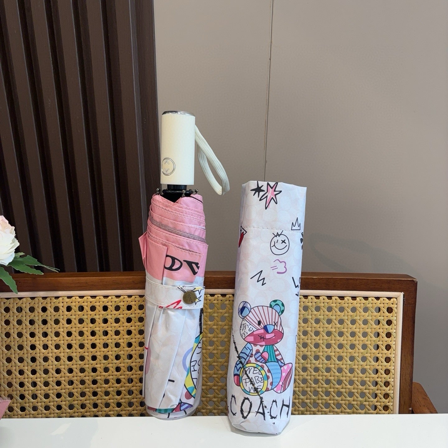 Summer new fully automatic folding umbrella for sunny weather