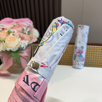 Summer new fully automatic folding umbrella for sunny weather