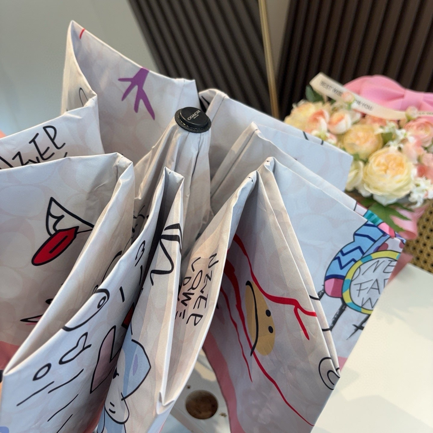 Summer new fully automatic folding umbrella for sunny weather