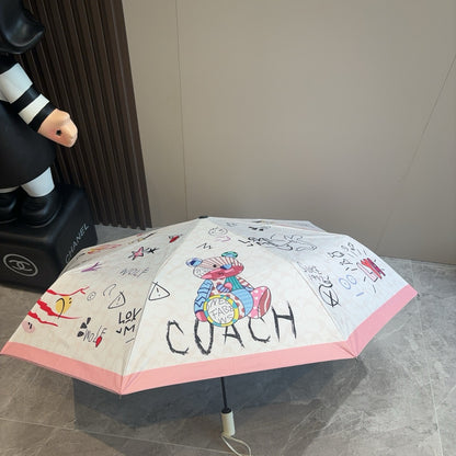 Summer new fully automatic folding umbrella for sunny weather