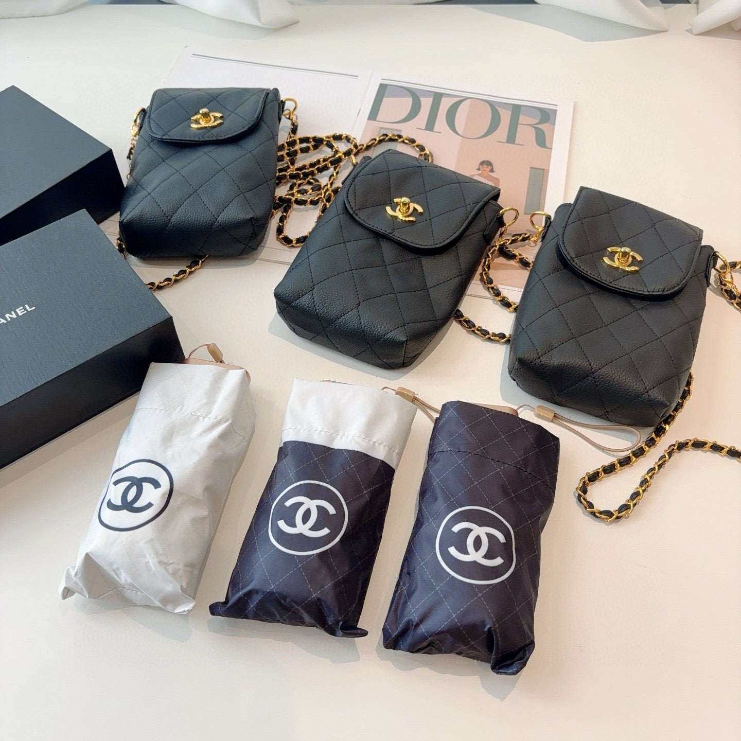 Splicing five fold compact design