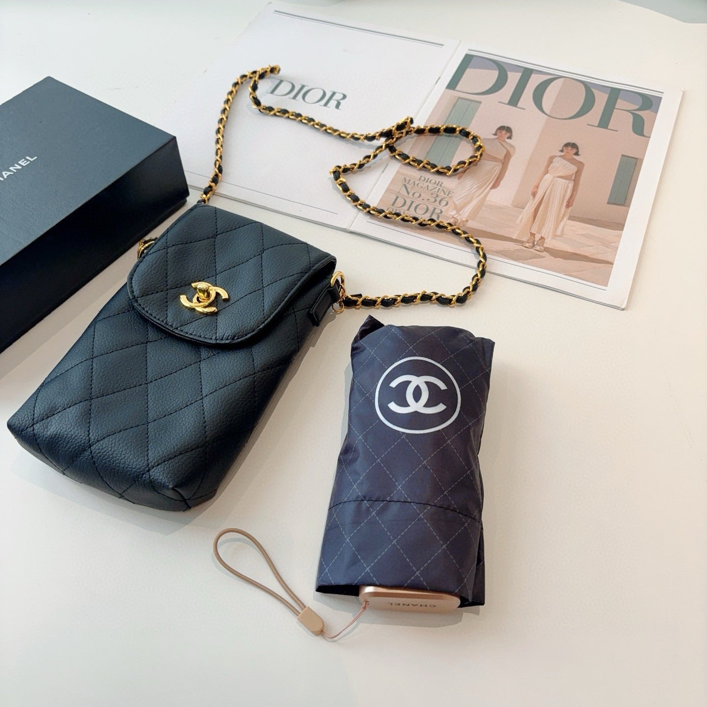 Splicing five fold compact design