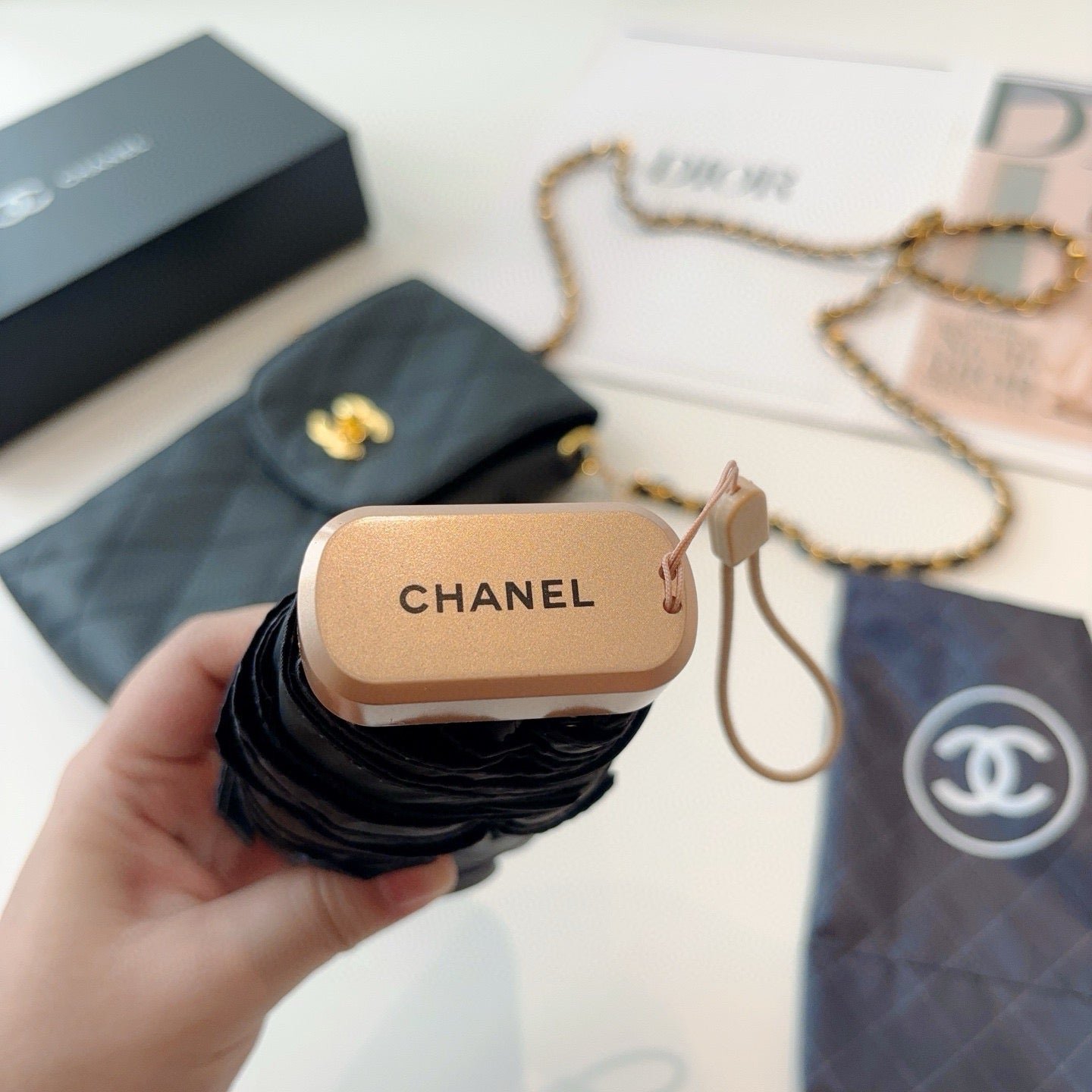 Splicing five fold compact design