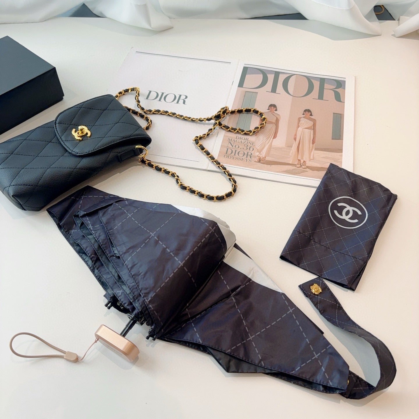 Splicing five fold compact design