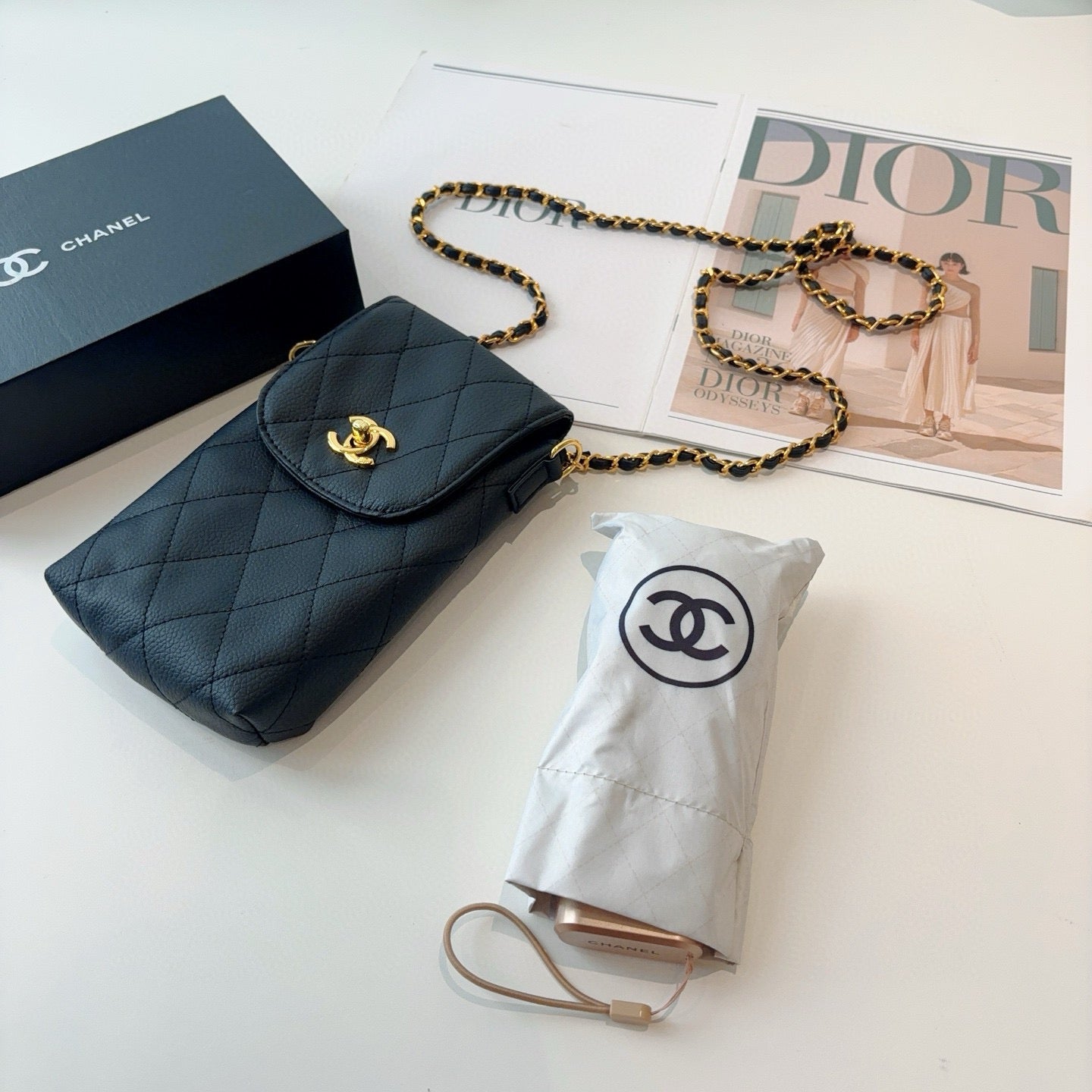 Splicing five fold compact design