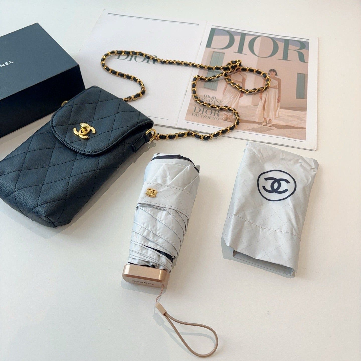 Splicing five fold compact design