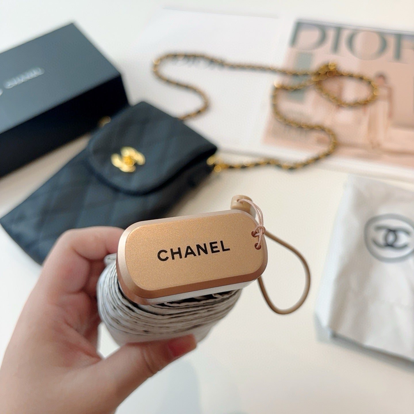 Splicing five fold compact design