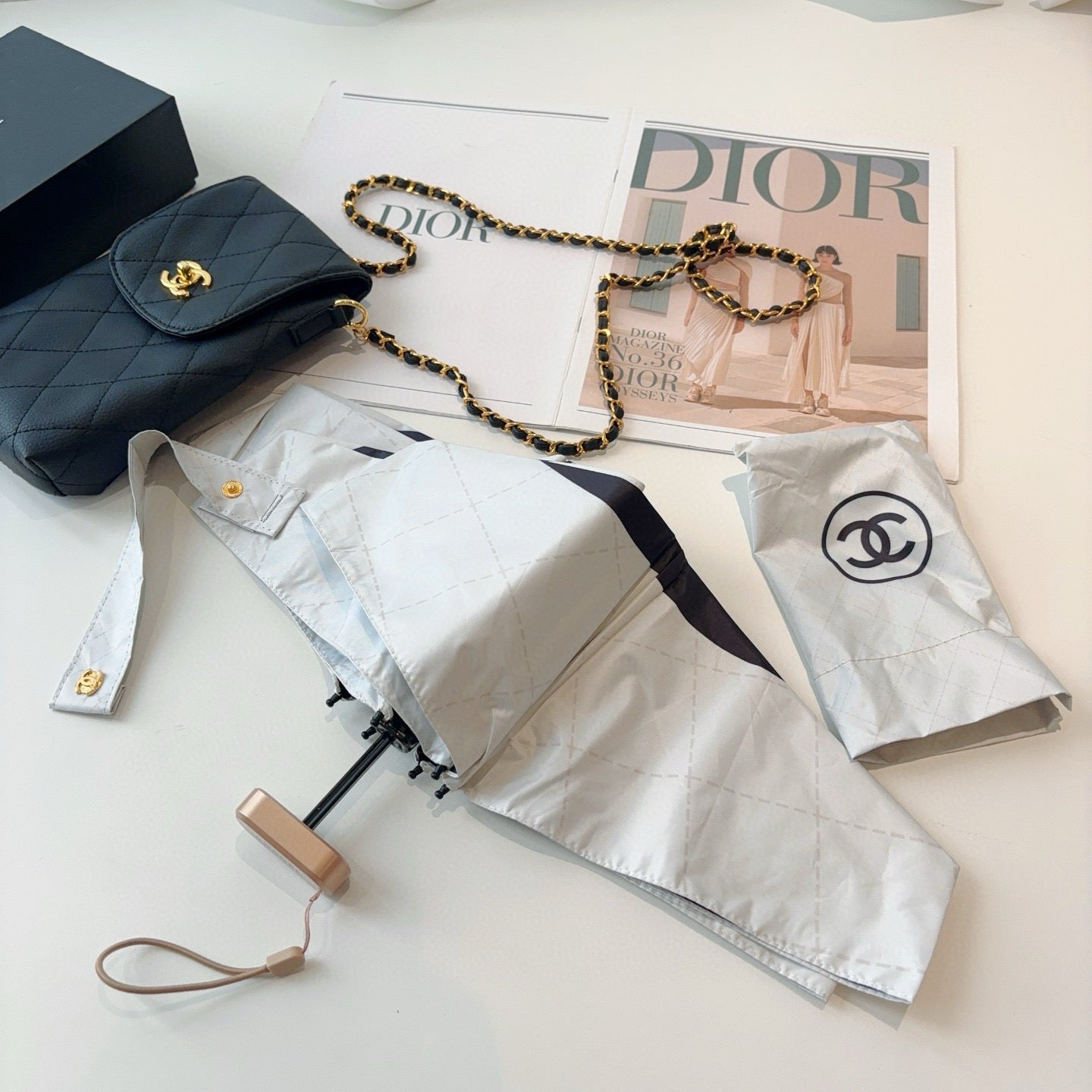 Splicing five fold compact design