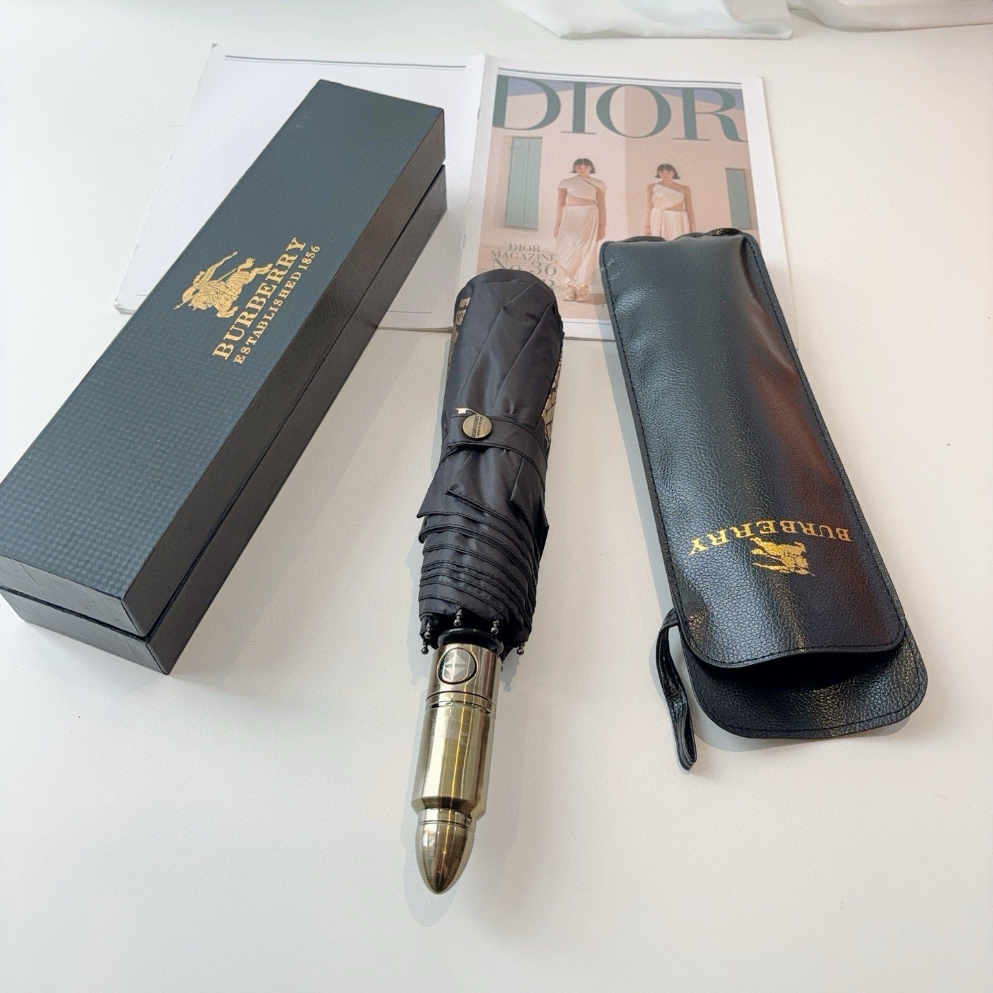 Summer new fully automatic folding umbrella for sunny weather