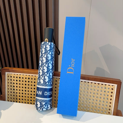 Triple fold automatic folding umbrella