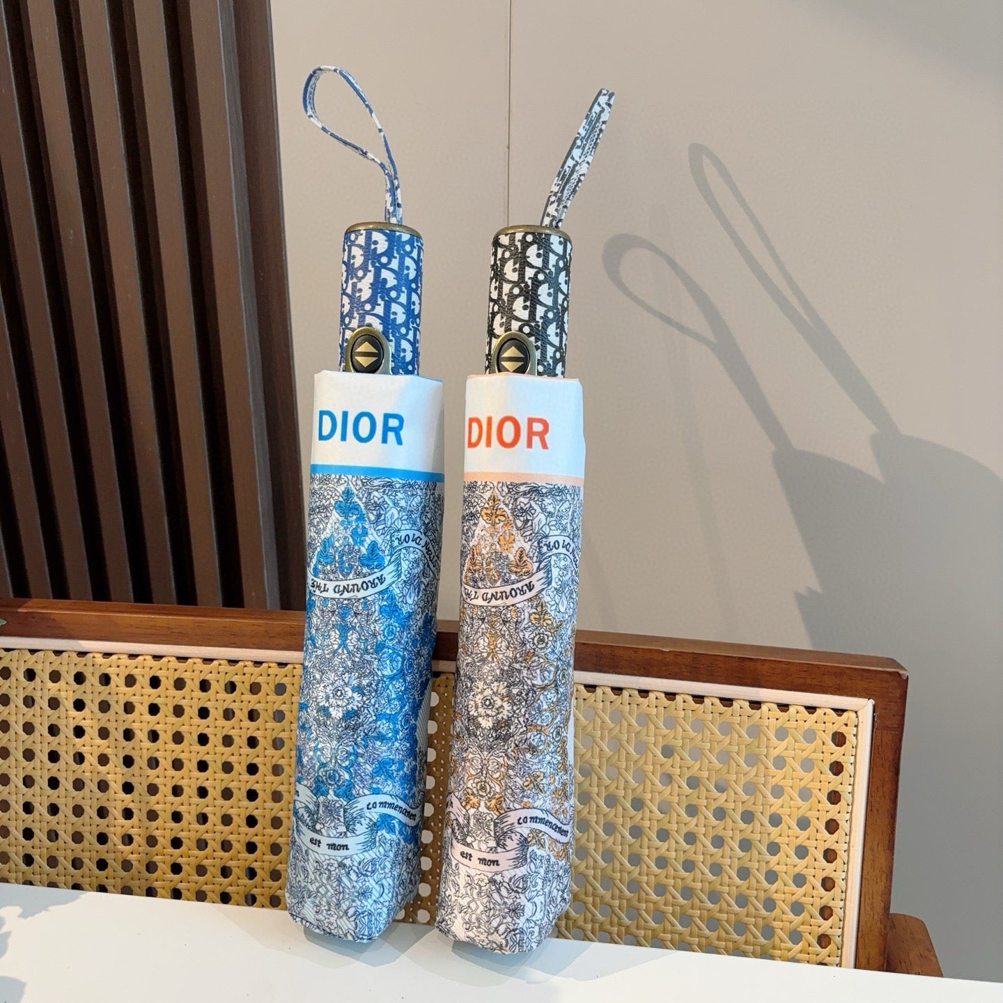 Triple fold automatic folding umbrella