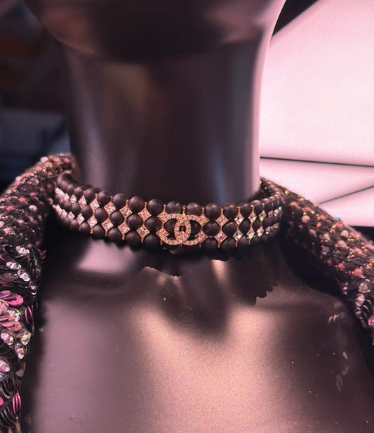 Handmade Workshop Heavy Industry Bead Neck Chain