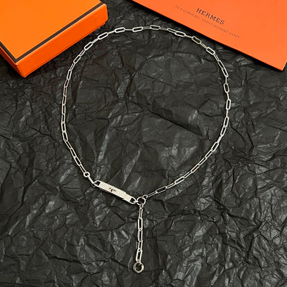 The necklace is exquisitely crafted