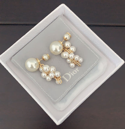 Latest model 🆕🆕 Large and Small Pearls with Multiple Pearls Earrings