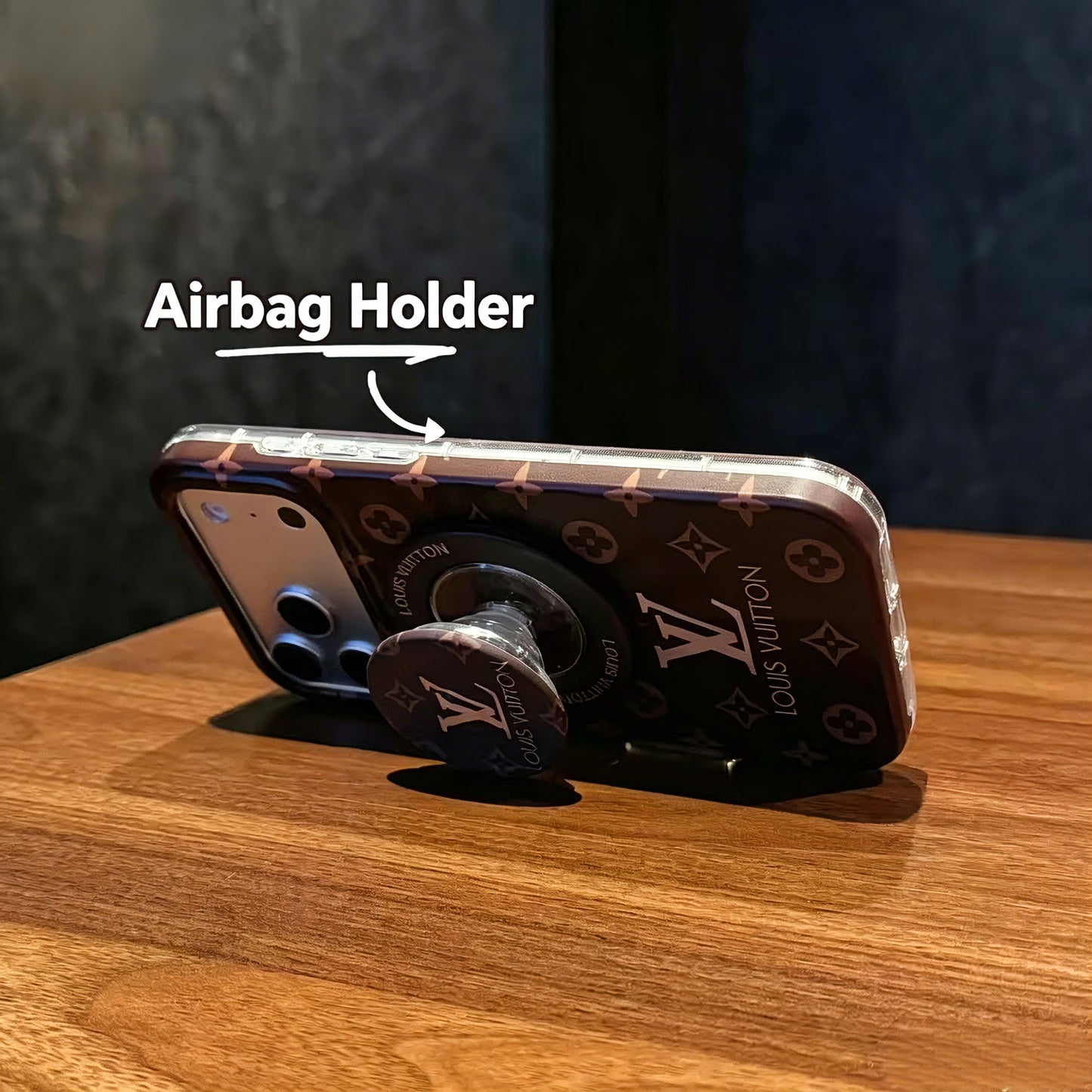 2026 New Magnetic Stand Case with Starry Pattern for Apple 17/16/15/14/13 Trendy Phone Cases