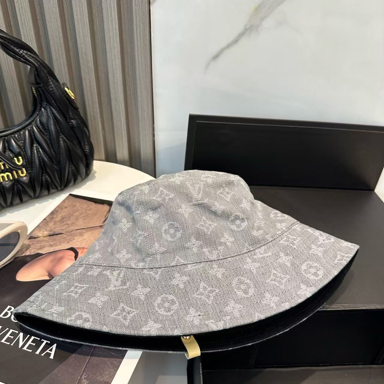 New denim fisherman hat