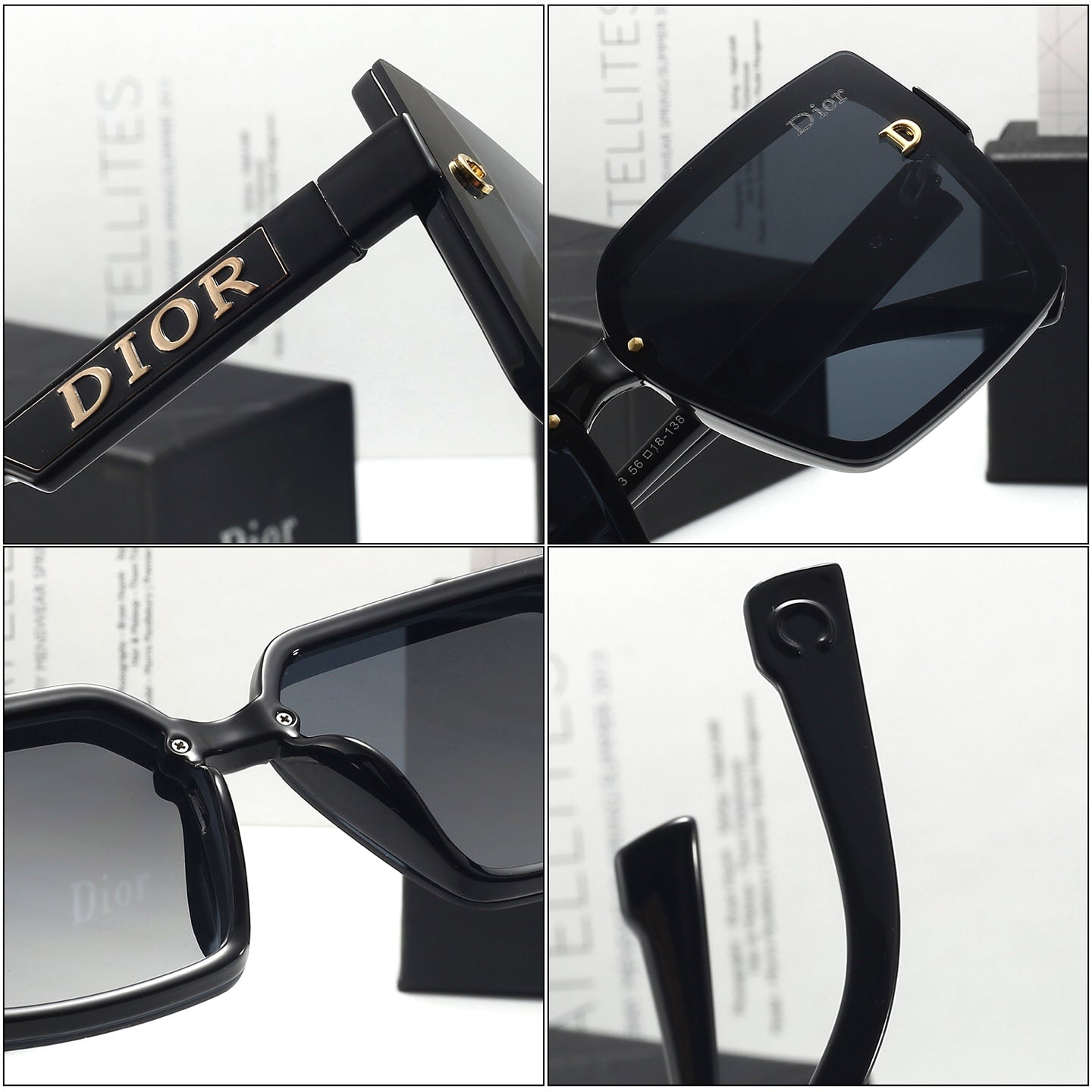 5 colors fashionable thickened beautiful edge high definition gradient color ocean lens series