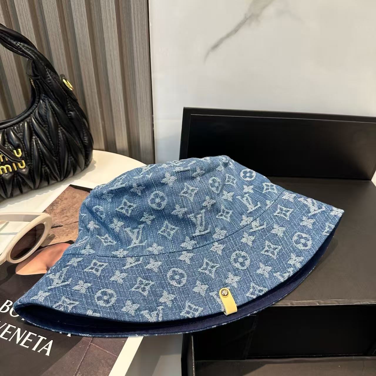 New denim fisherman hat