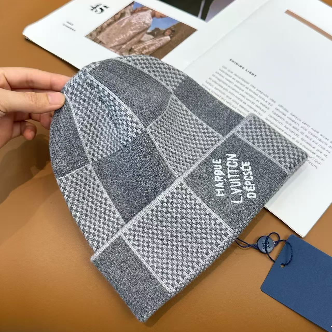 2025 New Embroidered Knitted Woolen Hat